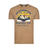 Vintage Coffee Christian No Shadow You Wont Light Up No Mountain Vintage Tee - Bettercallsaul