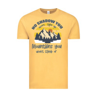 Vintage Mustard Christian No Shadow You Wont Light Up No Mountain Vintage Tee - Bettercallsaul
