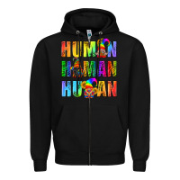 Black Human Pride Lgbt Zipper Hoodie - BundleAndBundleShop