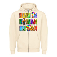 Sandshell Human Pride Lgbt Zipper Hoodie - BundleAndBundleShop