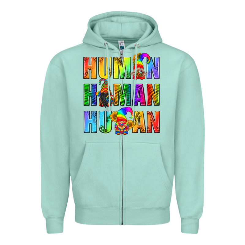 Human Pride Lgbt Zipper Hoodie by BundleAndBundleShop | Teevron