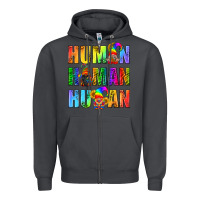 Smoke Human Pride Lgbt Zipper Hoodie - BundleAndBundleShop