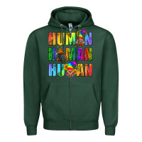 Sports Green Human Pride Lgbt Zipper Hoodie - BundleAndBundleShop