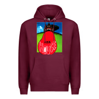 Burgundy house (hausu) 1977 poster Premium Hoodie - tuanDangUi