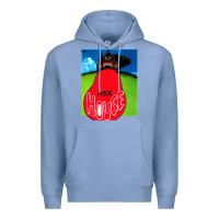 Colony Blue house (hausu) 1977 poster Premium Hoodie - tuanDangUi