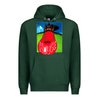 Sports Green house (hausu) 1977 poster Premium Hoodie - tuanDangUi