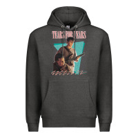 Charcoal Heather vintage style 80s tears for fears design Premium Hoodie - tuanDangUi