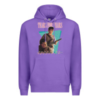 Purple vintage style 80s tears for fears design Premium Hoodie - tuanDangUi