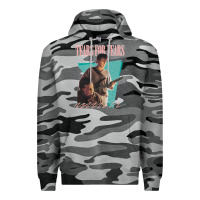 Slate Camo vintage style 80s tears for fears design Premium Hoodie - tuanDangUi
