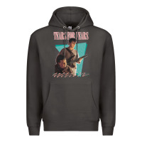 Smoke vintage style 80s tears for fears design Premium Hoodie - tuanDangUi