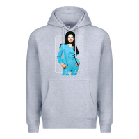 Heather Grey bobbie gentry  vintage style fan design1 Premium Hoodie - tuanDangUi