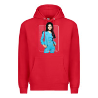 Red bobbie gentry  vintage style fan design1 Premium Hoodie - tuanDangUi
