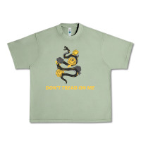 Oil Green Don't Tread On Me Urban Heavy Tee - Bettercallsaul