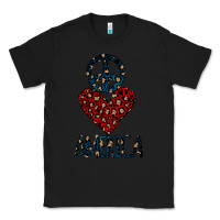 Black Peace Love America Classic Tee - Bettercallsaul