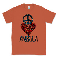 Copper Peace Love America Classic Tee - Bettercallsaul