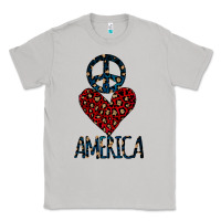 Moon Dust Peace Love America Classic Tee - Bettercallsaul