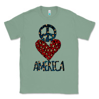Sage Peace Love America Classic Tee - Bettercallsaul