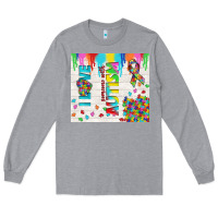 Heather Grey i love someone with autism Long Sleeve Tee - TumblerDesignByShophia