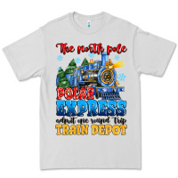 Thr North Pole Polar Express Admit One Round Trip Premium Tee | Teevron