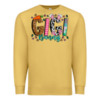 Antique Gold gigi bunny Premium Sweatshirt - CowhideDigitalArt