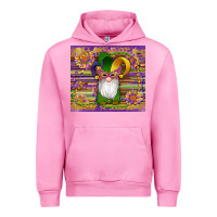 Fuchsia Pink mardi gras gnomes mask serape sunflowers Urban Hoodie - Artiststas