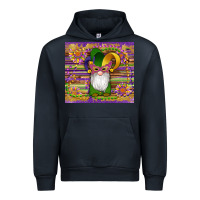 Navy mardi gras gnomes mask serape sunflowers Urban Hoodie - Artiststas