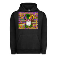 Pigment Black mardi gras gnomes mask serape sunflowers Urban Hoodie - Artiststas
