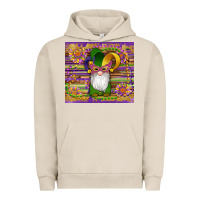 Pigment French Oak mardi gras gnomes mask serape sunflowers Urban Hoodie - Artiststas