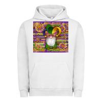 Pigment Lunar Rock mardi gras gnomes mask serape sunflowers Urban Hoodie - Artiststas