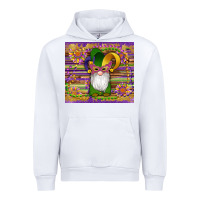 Mardi Gras Gnomes Mask Serape Sunflowers Urban Hoodie | Teevron