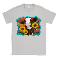 Moon Dust western cow sunflowers serape leopard Classic Tee - RanaPortraitStore