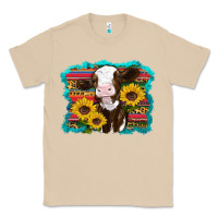 Mushroom western cow sunflowers serape leopard Classic Tee - RanaPortraitStore