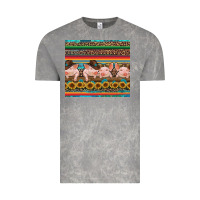 Cloud Rock western serape pigs Vintage Tee - RanaPortraitStore