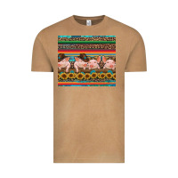 Vintage Camel western serape pigs Vintage Tee - RanaPortraitStore