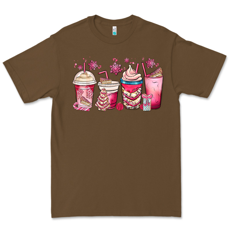 Christmas Debbie Cake White Coffee Cups Premium Tee by MaliasSmallBusiness | Teevron
