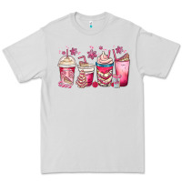 Dove Grey christmas debbie cake white coffee cups Premium Tee - MaliasSmallBusiness
