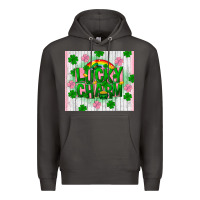 Smoke lucky charm st patricks Premium Hoodie - FaDigitalArtStudio