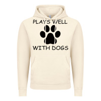 Vintage Artic Plays Well With Dogs Vintage Hoodie - Bettercallsaul