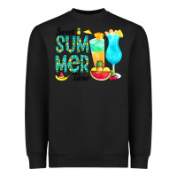 Black sweet summer time pineapple Heavyweight Sweatshirt - CowCowDesign