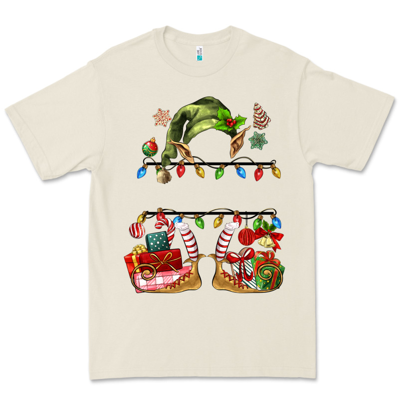 Customize Christmas Elf Premium Tee by MaliasSmallBusiness | Teevron
