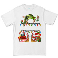 White customize christmas elf Premium Tee - MaliasSmallBusiness