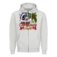 Dove Grey oh christmas night snow globe Zipper Hoodie - BundleAndBundleShop