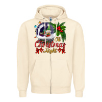 Sandshell oh christmas night snow globe Zipper Hoodie - BundleAndBundleShop
