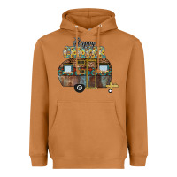 Meerkat Happy Camper Heavyweight Hoodie - CowhideDigitalArt