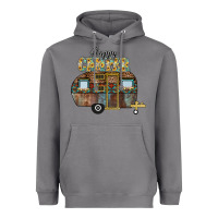 Storm Happy Camper Heavyweight Hoodie - CowhideDigitalArt