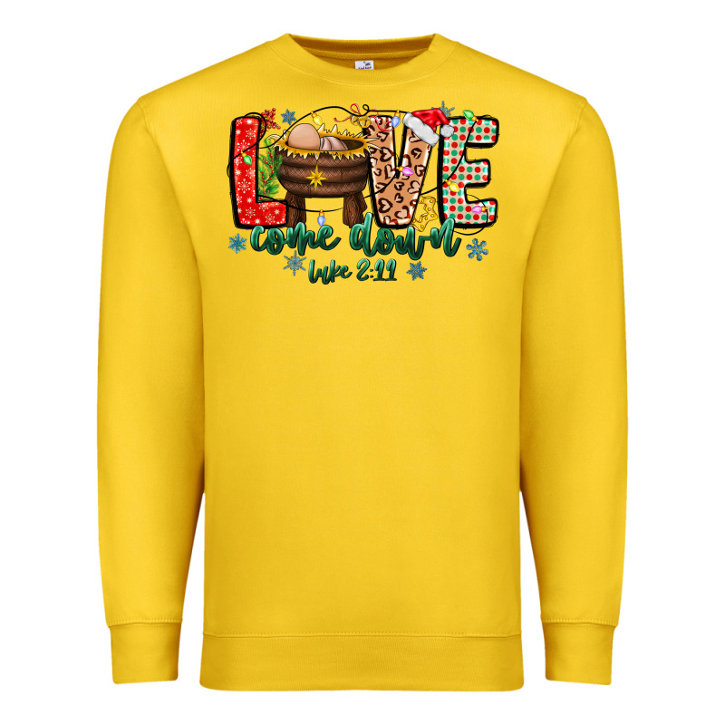 Love Comedown Luke 2.11-2 2 Premium Sweatshirt by CowhideDigitalArt | Teevron
