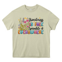 Mossy kindness is free sprinkle it everywhere Heavy Core Tee - MaliasSmallBusiness