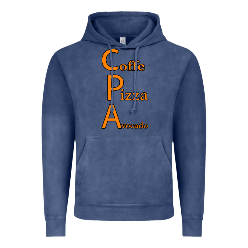 Coffe Pizza Avocado Vintage Hoodie by Bettercallsaul | Teevron