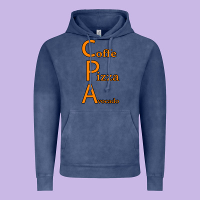 Coffe Pizza Avocado Vintage Hoodie Designed By Bettercallsaul
