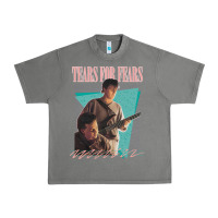 Vintage Style 80s Tears For Fears Design Urban Heavy Tee | Teevron